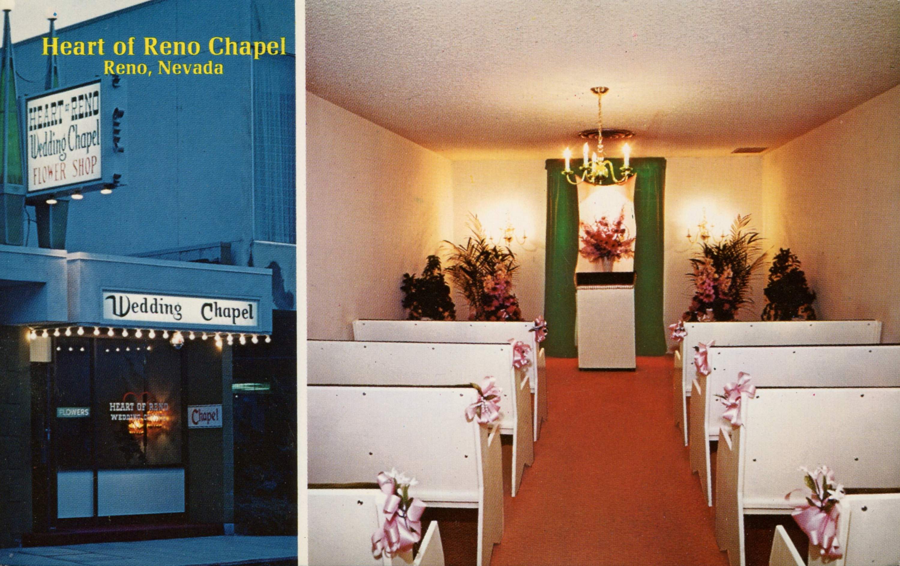 Heart Of Reno Wedding Chapel : Photo Details :: The Western Nevada Historic Photo Collection