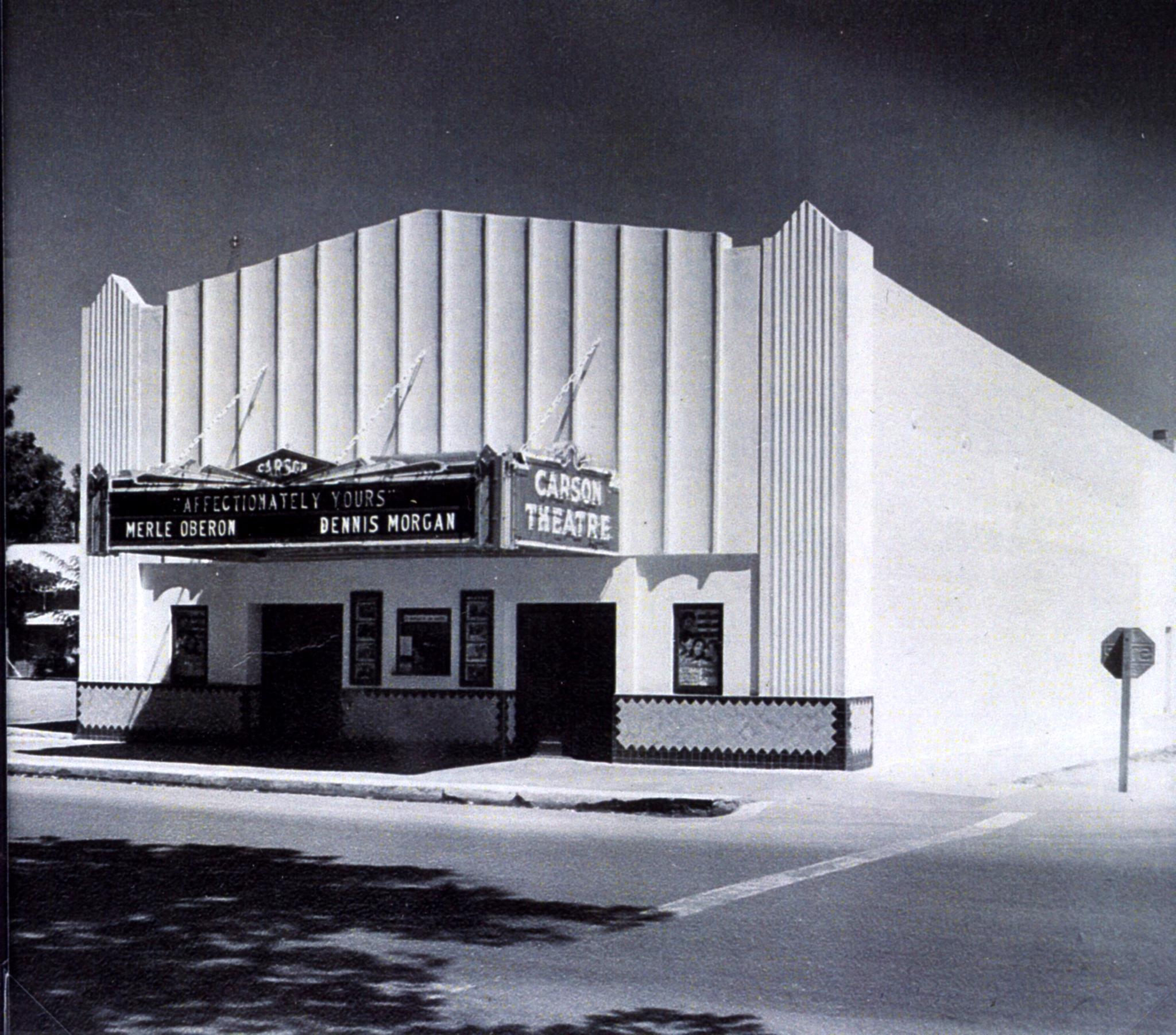 Carson Theater : Photo Details :: The Western Nevada Historic Photo