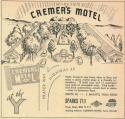 Cremer's Motel Ad