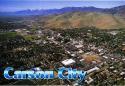 Carson City Aerial Postcard