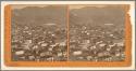 Virginia City, Nev. View from Mt. Davidson, Stereo View